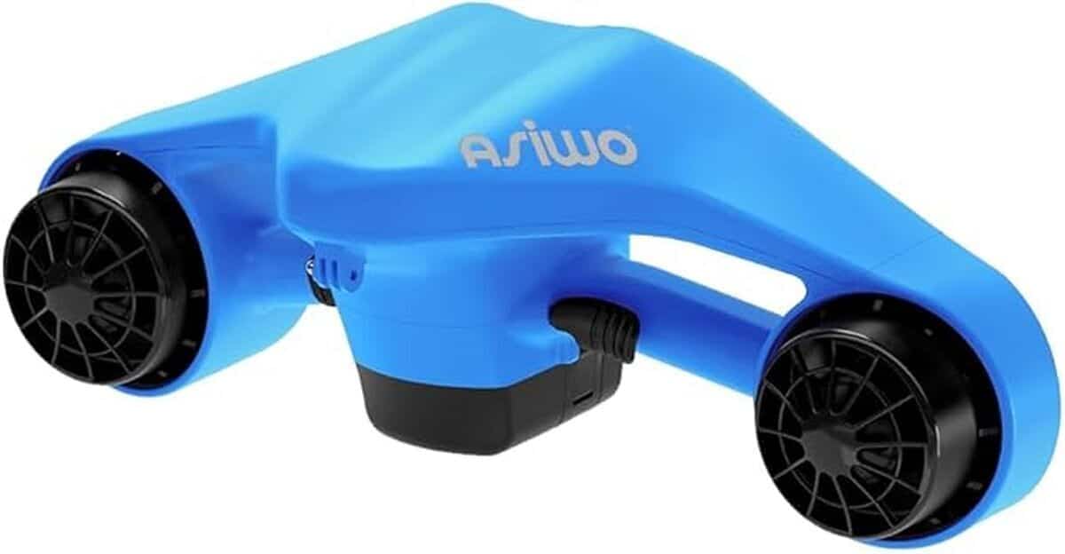 Test du scooter sous-marin Asiwo Manta : une aventure à deux moteurs