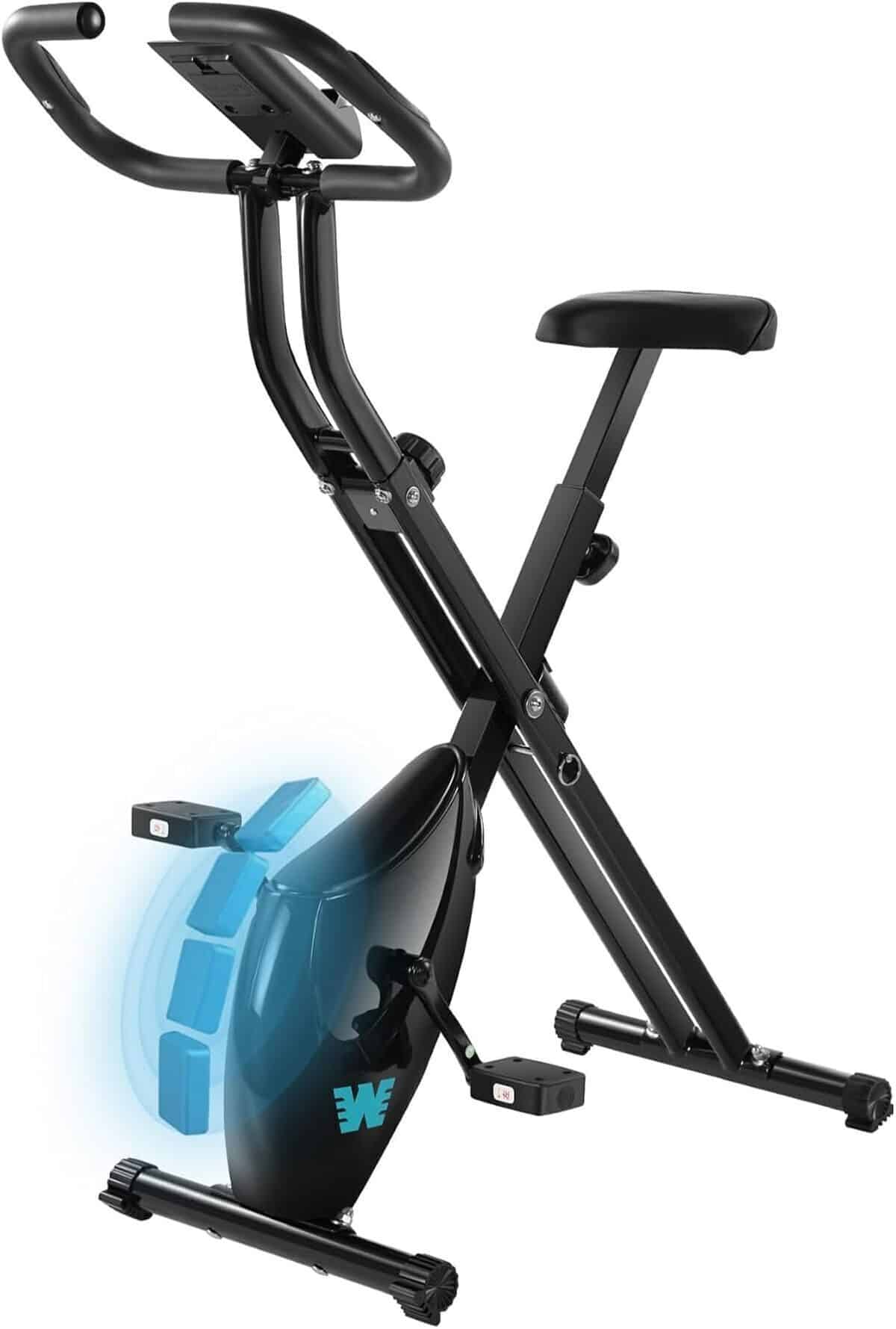 Test du vélo d'appartement pliable Barwing 3 en 1 : résistance réglable