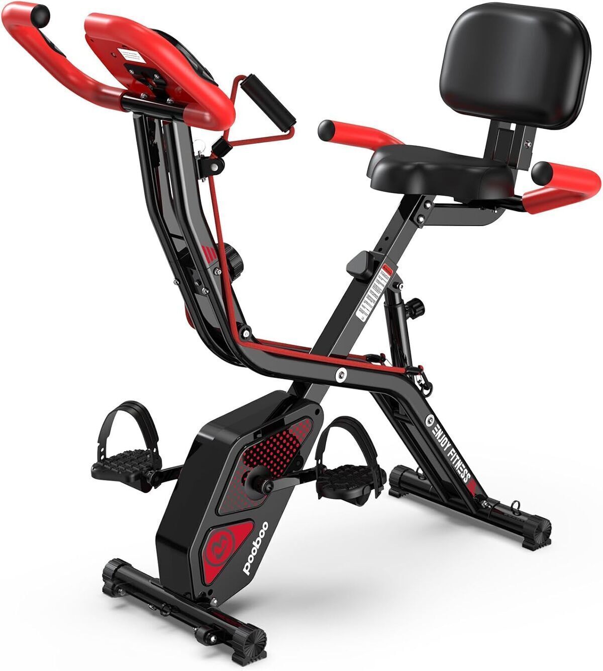 Test : vélo d'appartement pliable pooboo X-Bike 4 en 1 magnétique