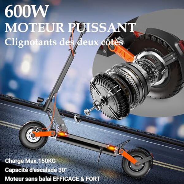 Découvrez notre test détaillé de la joyor S5-Z, trottinette électrique 600W tout-terrain pour adulte : performances, autonomie, prix et verdict final.