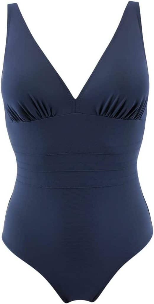 Avis maillot Janine Robin - modèle gainant addict 48 bleu nuit