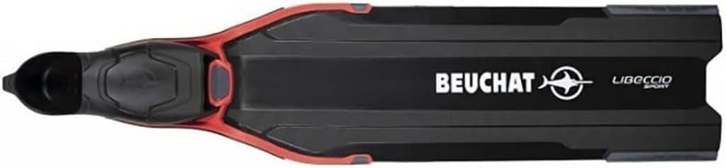 Test des palmes Beuchat Libeccio Sport roux 43-44