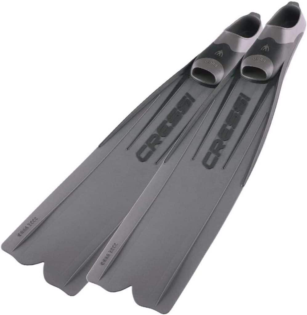 Test des palmes Cressi Gara 3000 LD silver