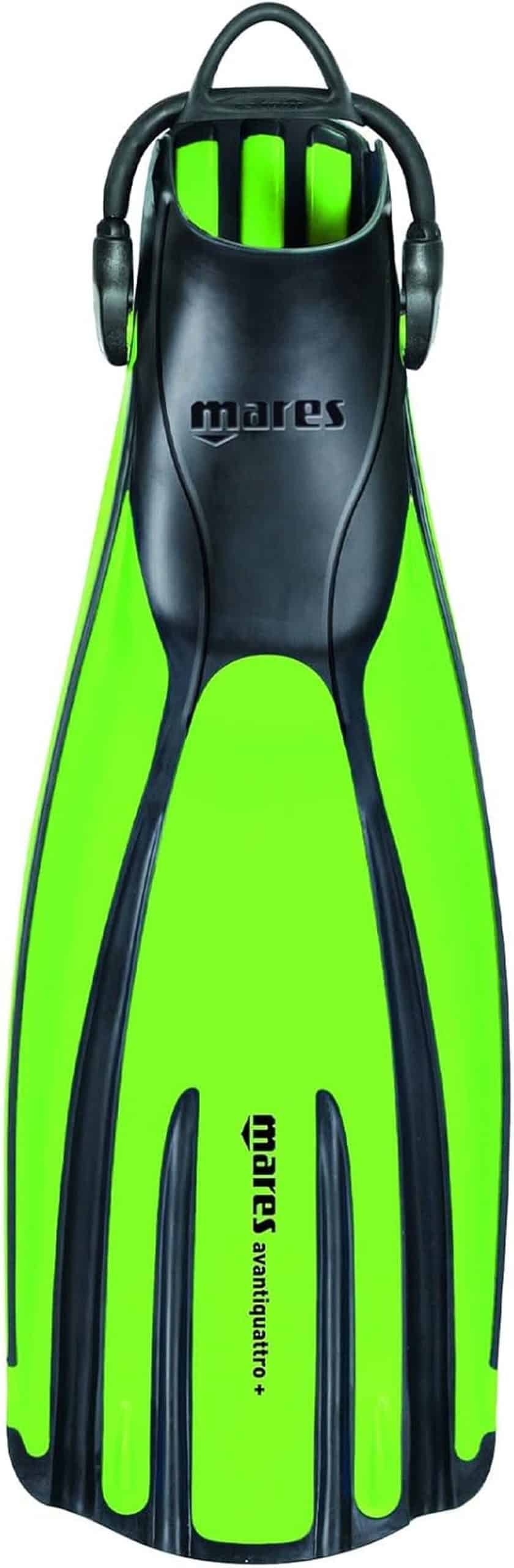 Test des palmes Mares Plana Avanti Quattro+ vert R (BIS 44)