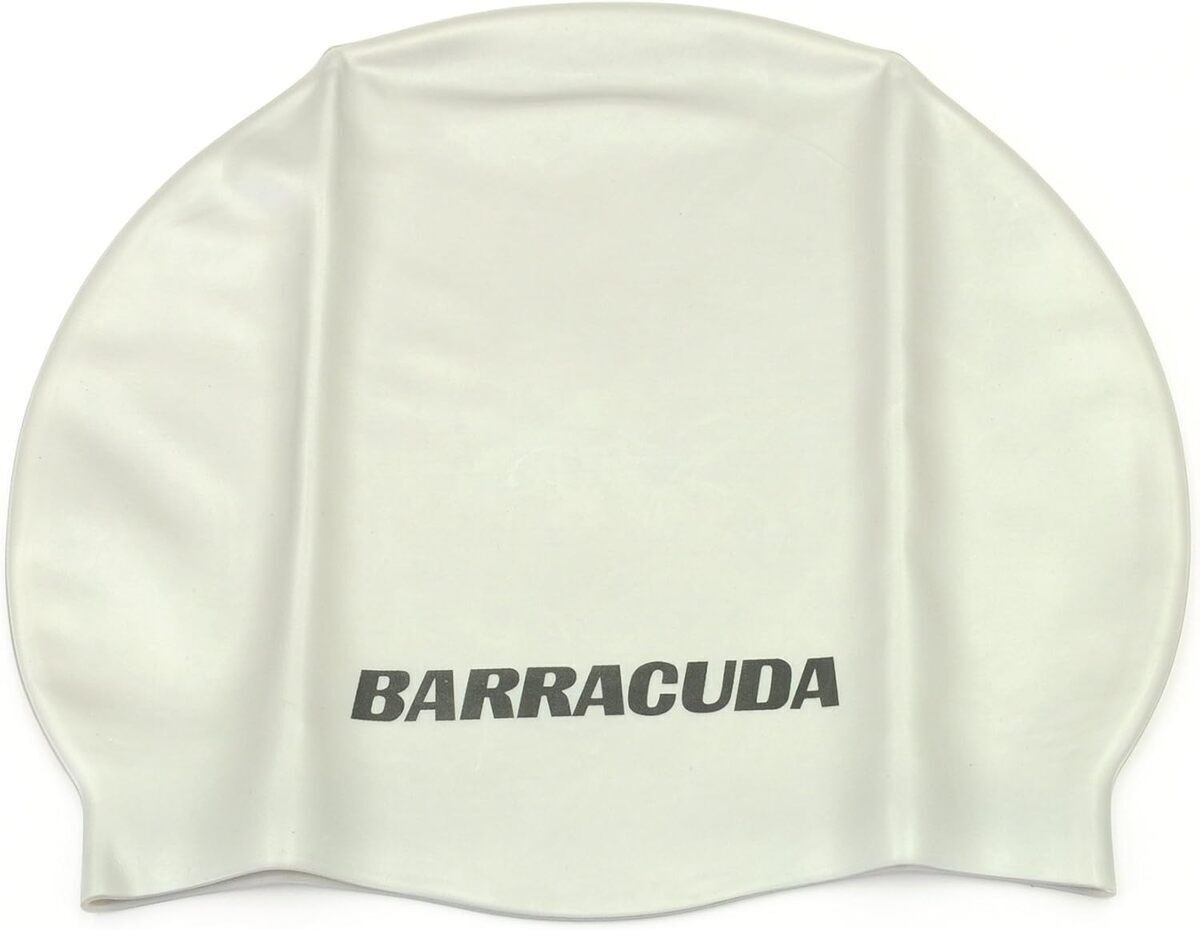 Test du bonnet de bain en silicone Barracuda, silver