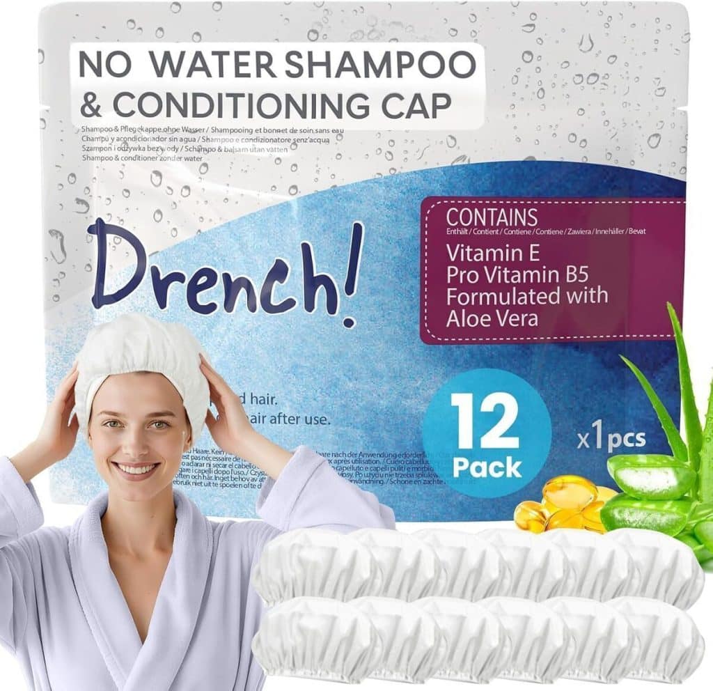 Test du bonnet de shampoing sans rinçage drench! : efficacité et praticité