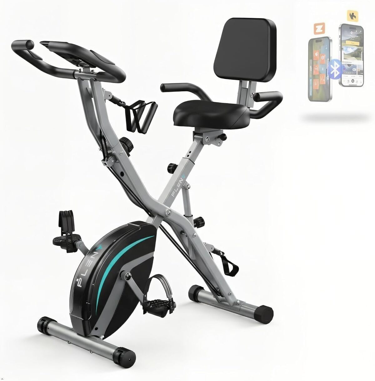 Test : vélo pliable Pleny 5 en 1, idéal pour l'entraînement à domicile