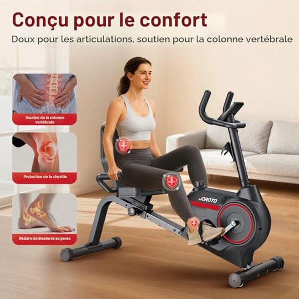 Découvrez notre test détaillé du vélo d'appartement Joroto JH30 : connectivité, performances et avis utilisateur pour faire le bon choix. 