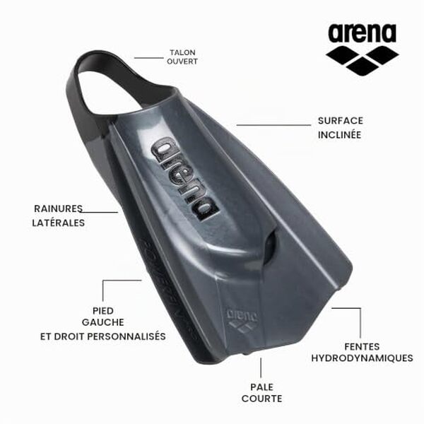 Découvrez notre test complet des palmes Arena Powerfin Pro II. Analyse détaillée de leur efficacité, performance et qualité pour la natation et l'entraînement aquatique.