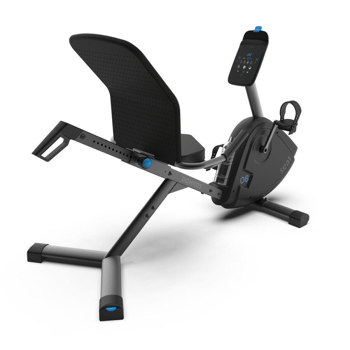 Test du vélo d'appartement domyos eb seat connecté de Decathlon