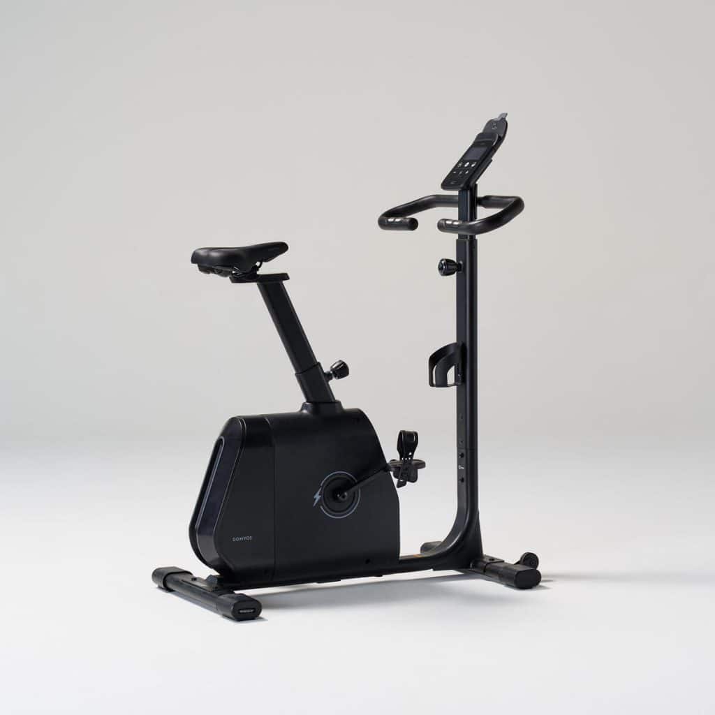 Test : vélo d'appartement Decathlon EB520 B et sa résistance motorisée