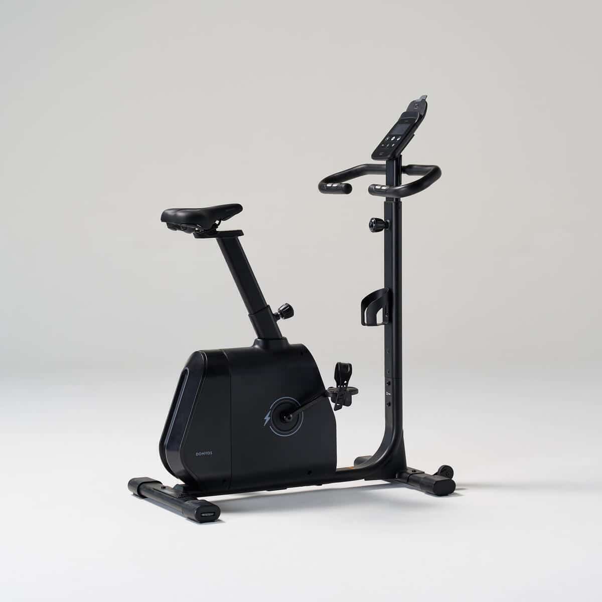 Test : vélo d'appartement Decathlon EB520 B et sa résistance motorisée